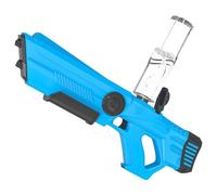 Pistola De Agua Eléctrica, Alcance De 8-10 m, 3 Colores, Absorción Automática De Agua, Gran Capacidad, Adecuada para Playa, Piscina, Jardín (Azul)