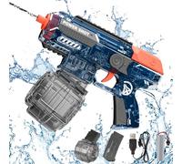 Pistola de Agua Eléctrica de Juguete para Niños 3 4 5 año, Pistola de Agua Automáticas, Pistola Bláster de Agua para niños 3-5 año, Juegos Acuáticos Verano Pistola Agua Regalo para Niño Niña (Azul)