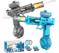 Pistola de Agua Eléctrica,Electric Water Gun con Fogonazo y Retroceso