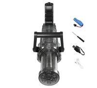 Pistola De Agua Eléctrica, Juguete Automático De Fuego Rápido Con Efecto De Llama Ligera, Juguete De Lucha Contra El Agua De Verano De Alta Capacidad Para Niños, Playa Al Aire Libre, Piscina, Juego En