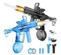 Pistola de Agua Eléctrica,Potente Electric Water Gun,Electric Water Gun con Efectos de Fogonazo y Retroceso,Juguetes de AGU para Adultos y Niños para Piscinas,Playas,Summer Pool,Party Toys