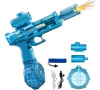 Pistola de Agua Electronica, Pistolas De Agua, Pistoa de Aga con Efectos Especiales Led Intermitentes, Juguete para Fiestas de Verano en La Piscina y La Playa