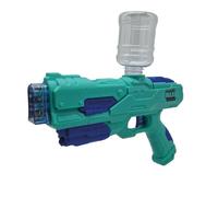 Pistola de Agua electrónica The Original MAX Liquidator, Aprox. 27,5 cm, con batería de Iones de Litio de 3,7 V 500 mAh y Cable USB, con función de luz y Botella de 260 ml, función de Doble Disparo