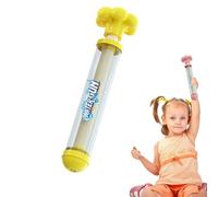 Pistola de agua Fuego Artificio - Espectacular Jet de agua en forma de fuente, para piscina, playa, fiesta, noche romántica, juguete al aire libre sin pilas, ligero, antideslizante (amarillo)