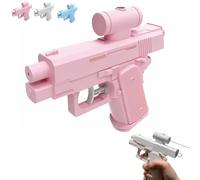 Pistola de Agua inversa, Pistolas de Agua Divertidas para Amigos, de inversas Que rocían por Delante y por detrás, de Creativas para batallas (Rosa)