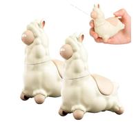 Pistola de Agua Llama - Pistola de Agua giratoria de Alpaca con Bomba Manual, rociador de Agua de Verano de fácil llenado para niños y Adultos (2 PCS)