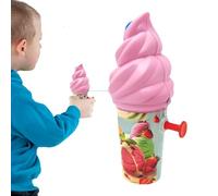 Pistola De Agua para Niños, Pistola De Agua En Forma De Helado Realista para Niños, Juegos Interactivos Playa De Verano con Grandes Habilidades para Niños Niños Y Batallas Acuáticas