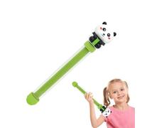 Pistola de agua portátil: pistola de remojo de largo alcance, disparador de material ABS reutilizable de 25x3 cm, forma de personaje única | Juego de interacción entre padres e hijos para nadar, bañar