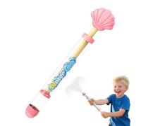 Pistola de agua - Salpicadura de agua en forma de concha, extensible al aire libre, diversión de verano para adultos y niños con función de enfriamiento