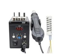 Pistola de aire caliente 858D 700 W, estación soldadura for retrabajo BGA, 220 V/110 V, for reparación SMD SMT(Set 1,220/V)