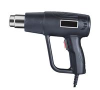 Pistola de aire caliente eléctrica industrial de 2000 W, termorregulador LCD, pistolas de calor, envoltura retráctil, calentador térmico, boquilla de calentamiento rápido
