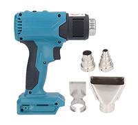 Pistola de Aire Caliente Inalámbrica, 3 Velocidades, Portátil, Plástico ABS, Ligera - Tecnología de Calentamiento Panal, Diseño Compacto, Uso Profesional y Doméstico