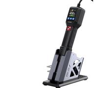 Pistola de aire caliente micro de 550W con soporte BGA Rework secador de pelo digital LCD Pistola de calor para soldadura herramientas de reparación (SAG-55 Estándar)