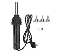 Pistola de Aire Caliente para Desoldar y Reparación de Microteléfonos Portátil, Temperatura Ajustable, Enchufe Europeo de 220 V, Ocho Niveles de Ajuste de Temperatura y Volumen