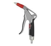 Pistola de aire comprimido/líquido, regulable sin niveles, POM, Temp. Máx. 60 °C, PN máx. 16 bares, boquilla con conector de acoplamiento de agua.