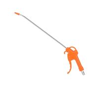 Pistola de aire de alto volumen con boquilla extra larga de 280 mm, pistola de plumero, herramienta neumática industrial para el hogar