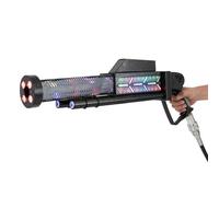 Pistola de aire LED CO2, pistola criopista de CO2 manual de CO2, mini pistola Dj Co2, la distancia de niebla puede alcanzar los 22,97 pies, para conciertos, fiestas, bar