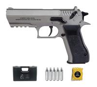 Pistola de Airsoft CG Desert Eagle Baby CO2 (6mm) | Arma semiautomática Full Metal + maletín + CO2 + Bolas
