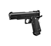 Pistola de Airsoft de Gas blowback hi-Capa 5.1 Government en Color Negro TM. Potencia < 1 J