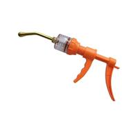 Pistola de alimentación manual de 50 ml para animales de granja, para cerdos, ovejas y ganado con punta resistente a mordeduras, para veterinarios