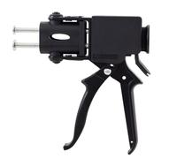 Pistola de aplicación Metálica para Pegamento Resina Epoxi 2 componentes Cartuchos de Adhesivo bicomponente 50ml