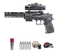 Pistola de balines Beretta M92FS XX-Treme CO2 (Calibre 4,5mm) | Arma de Aire comprimido de Alta Gama + Aceite, CO2 y balines