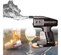 Pistola De Burbujas Ahumadas De Mano, Introductor De Humo, Kit For Ahumar Cócteles, Cócteles Con Infusión Con Sabor A Barman Casero, Vino, Queso, Carnes Y Más