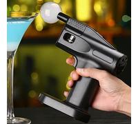 Pistola de burbujas de mano con infusor de humo para cócteles, vino, queso, pistola de sabor para bebidas frías y elegantes