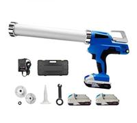 Pistola De Calafateo Eléctrica De 21 V, Pistola De Sellador Adhesivo, Pistola De Calafateo De Cartucho, Pistola De Calafateo Inalámbrica De Iones De Litio, Cilindro Giratorio De 360°, For Renovaciones