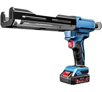 Pistola de calafateo eléctrica inalámbrica, aplicador de sellador de doble varilla de 12 V con velocidad ajustable y liberación de presión para adhesivo epoxi, herramienta ligera para bricolaje.