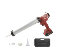 Pistola de calafateo eléctrica inalámbrica de 6 velocidades 800N - Aplicador de sellador a batería para flujo constante, manualidades, reparación de muebles y zócalos