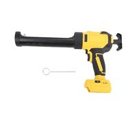 Pistola de calafateo eléctrica, velocidad variable inalámbrica con pantalla digital de luz LED para renovación del hogar Instalaciones profesionales Material ABS