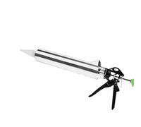 Pistola De Calafateo Herramienta de apuntado mortero, herramienta lechada apuntador, aplicadora pulverizador for cemento, calafateo, junta jeringa, 2 boquillas