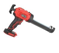 Pistola de Calafateo Inalámbrica, Pistola de Pegamento Duro Eléctrica Recargable con Luz LED y Sistema de Retracción Automática, Ajuste de 4 Velocidades, para Renovaciones del