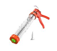 Pistola de calafateo manual multifuncional, pegamento de vidrio, herramienta de acabado de color, pegamento, juntas para puertas y ventanas, herramienta de cartucho