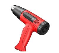 Pistola de calor eléctrica de 2000 W, soplador de aire caliente industrial, para hornear, tubo de película retráctil especial, calentamiento rápido (pantalla digital)