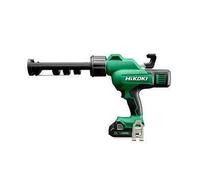 Pistola de cartuchos inalámbrica HIKOKI 18V (400 ml), fuerza de extrusión de 3.000 N para todos los materiales comunes AC18DAWPZ