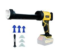 Pistola de cartuchos sin cable batería para DeWalt 20V Max con luz LED y 4 velocidades ajustables Para reparar baldosas y sellar encimeras de cocina
