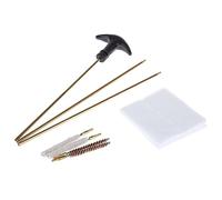Pistola de Caza de Armas de Limpieza Kit de Herramientas Accesorios Rifle Pistola Mop Almacenamiento Mango para Cal.4.5/5.5mm