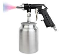 Pistola de chorro de arena, boquilla de aire comprimido de 6 mm, dispositivo de chorro de arena para eliminación de óxido y pintura, pistola de pulverización de alta presión para metal, vidrio, mármol