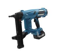 Pistola De Clavos Acero Eléctrica DCCN40, For Carpintería, Clavadora Recargable For Puertas Y Ventanas, 20V/4Ah 100J Para un fresado preciso(With 2pcs battery)