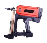 Pistola de clavos aire profesional, pistola acero a gas eléctrica hidráulica, fila recta(Single eletric)