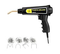 Pistola de clavos calientes de soldadora de plásti Pistola de calor Máquina de soldadura de plástico Soldador de parachoques Grapas Kit de herramientas de reparación de parachoques for automóvil Grapa