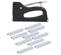 Pistola de clavos con grapa manual Carcasa de plástico ABS Pistola de grapas manual liviana y duradera para marcos de cuadros de madera Marco de pintura Seguro Fácil de usar