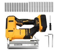 Pistola De Clavos Inalámbrica Para Batería Dewalt, Grapadora Clavadora 2 En 1, Grapadora Eléctrica De 18 GA Con 2000 Clavos/Grapas, Pistola De Grapas De Clavos 2 Modos Para Carpintería