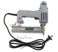 Pistola de Clavos, Pistola de Clavos Eléctrica de bajo Ruido de Funcionamiento para la Construcción de Exposiciones, Etc. para la Producción de Muebles de Madera para Clavado de Material MDF