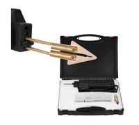 Pistola de clavos, Soldador de plástico, pistola clavos caliente 50W con 200, Kit reparación parachoques coche, herramienta craqueo, clavadora garaje, máquina PVC, alambre soldadura