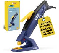 Pistola de Cola Rapid EG Pen Para Cola de 7 Mm, Pistola de Cola Termofusible con Forma de Bolígrafo Para Manualidades, Calentamiento Rápido en 60 Segundos, para Trabajos Detallados y Delicados