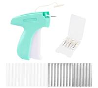 Pistola de coser a mano, pistola de costura para ropa Stitchy Quick Clothing Fixer, dispositivo de fijación rápida para ropa, pistola de costura para ropa, con 3000 agujas de plástico, 5 agujas
