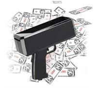 Pistola de dinero, juguete de pistola de dinero, para películas que se ven reales, pistola de utilería que llueve, dispensador de billetes falsos, disparador de dinero, lluvia de dinero, pistola de